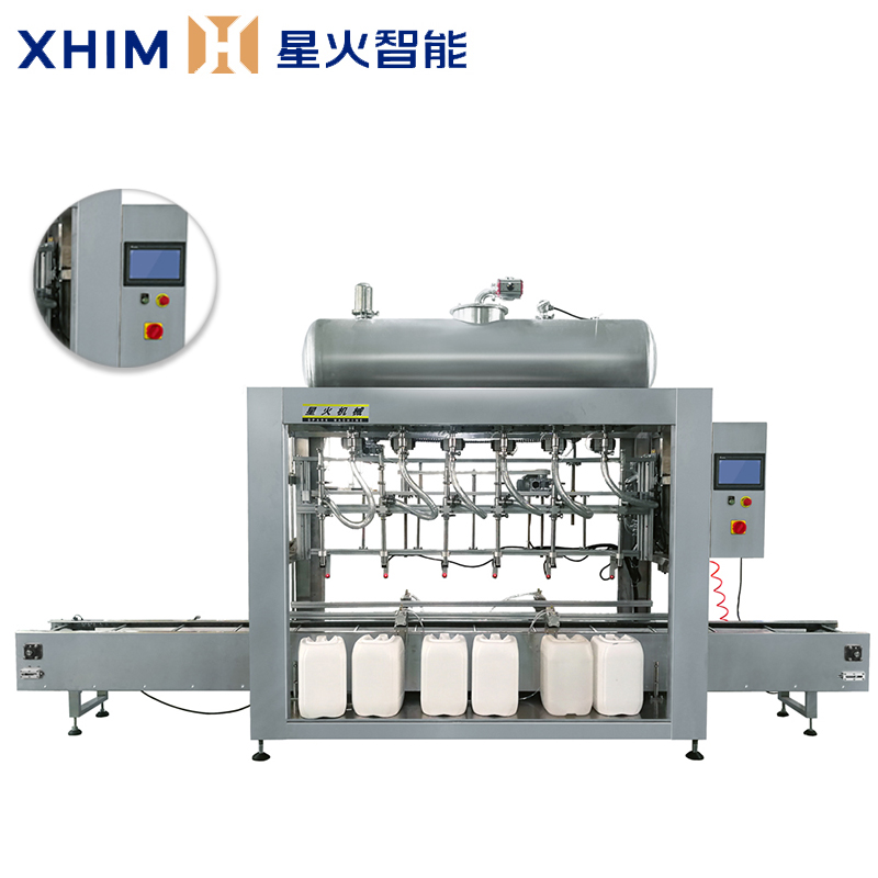 大型液體稱(chēng)重灌裝機(jī)-全自動(dòng)化工灌裝機(jī)