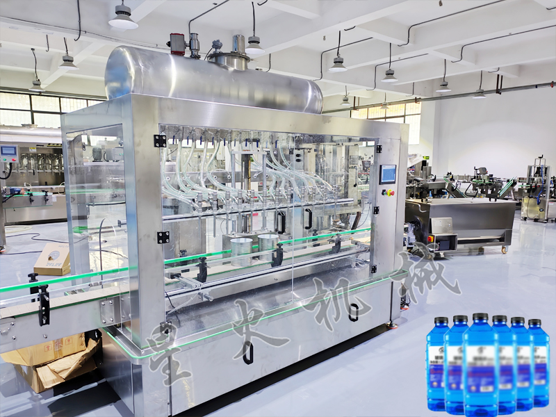 玻璃水自動定量灌裝機可以灌裝哪些液體物料？